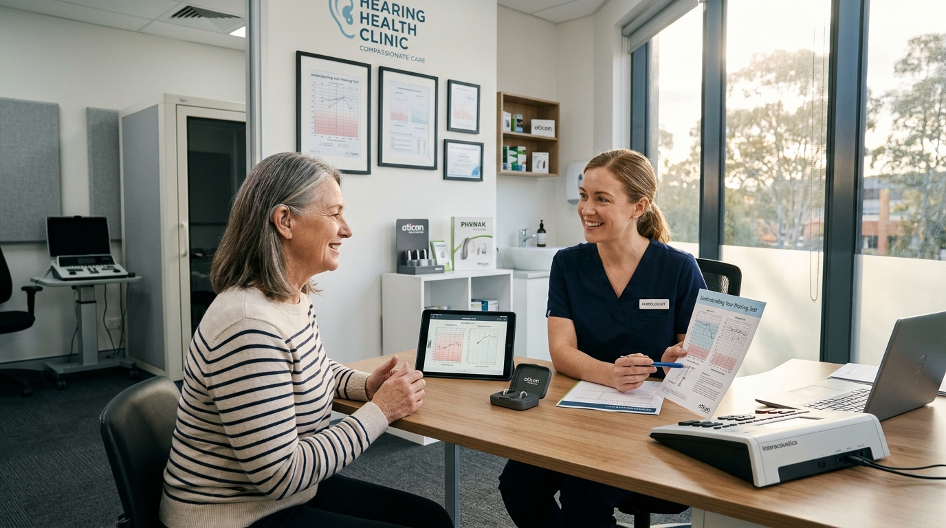 Audiology Consultation in Clinical Setting